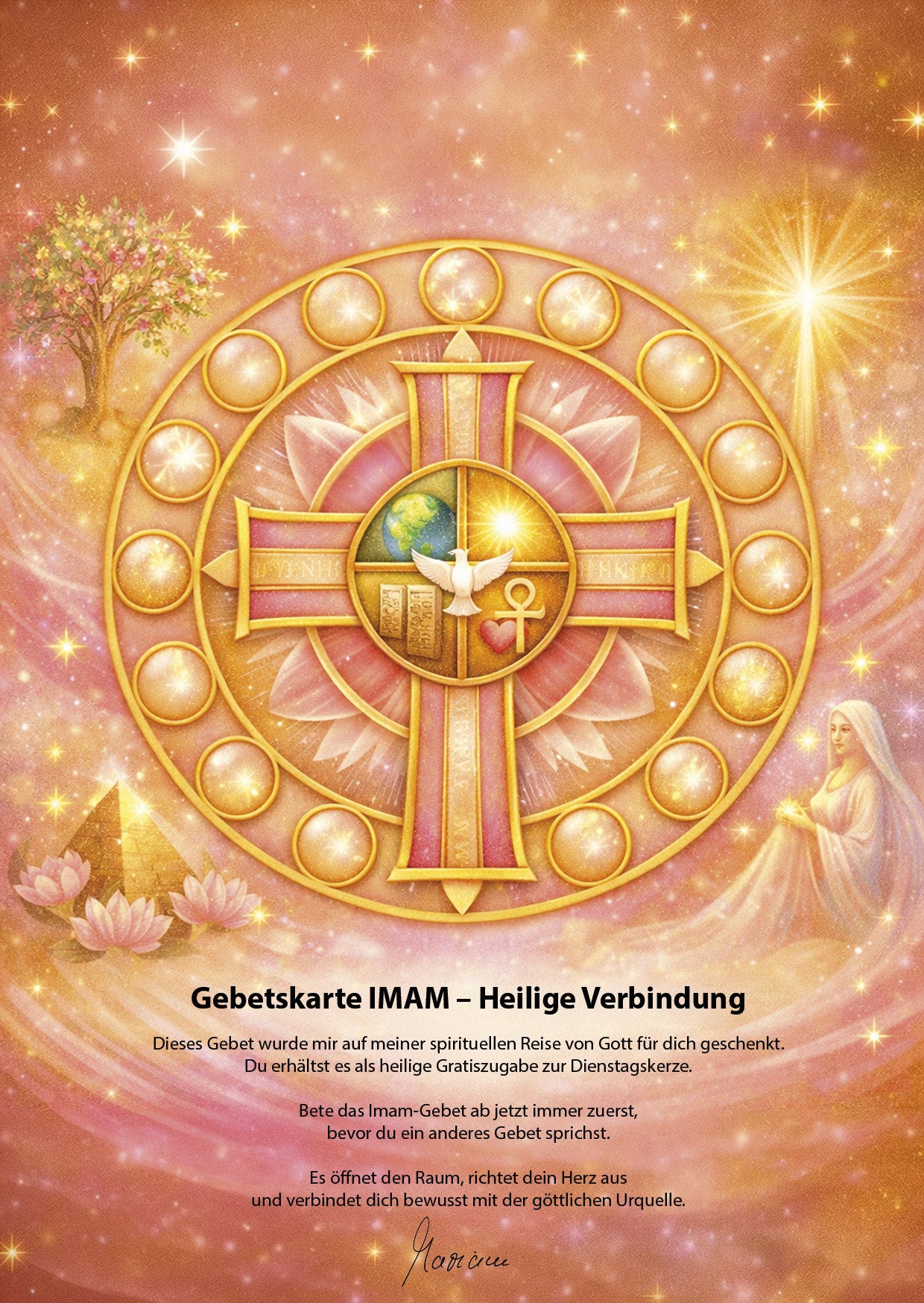 Dienstagskerze – Mariam-Frequenz der Urquelle des Schutzes